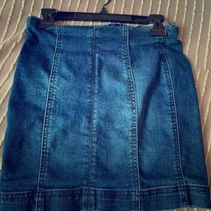 jean skirt